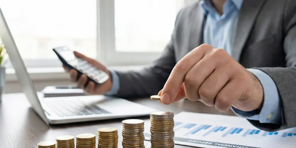 Factoring e fomento mercantil: empresário analisando recebíveis com a Fadal